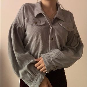 Lightweight button down jacket